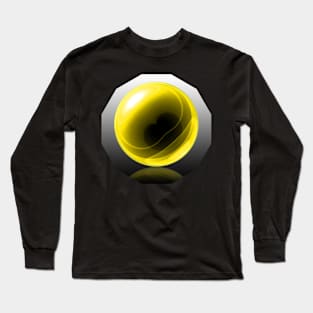 Yellow Glass Orb Long Sleeve T-Shirt